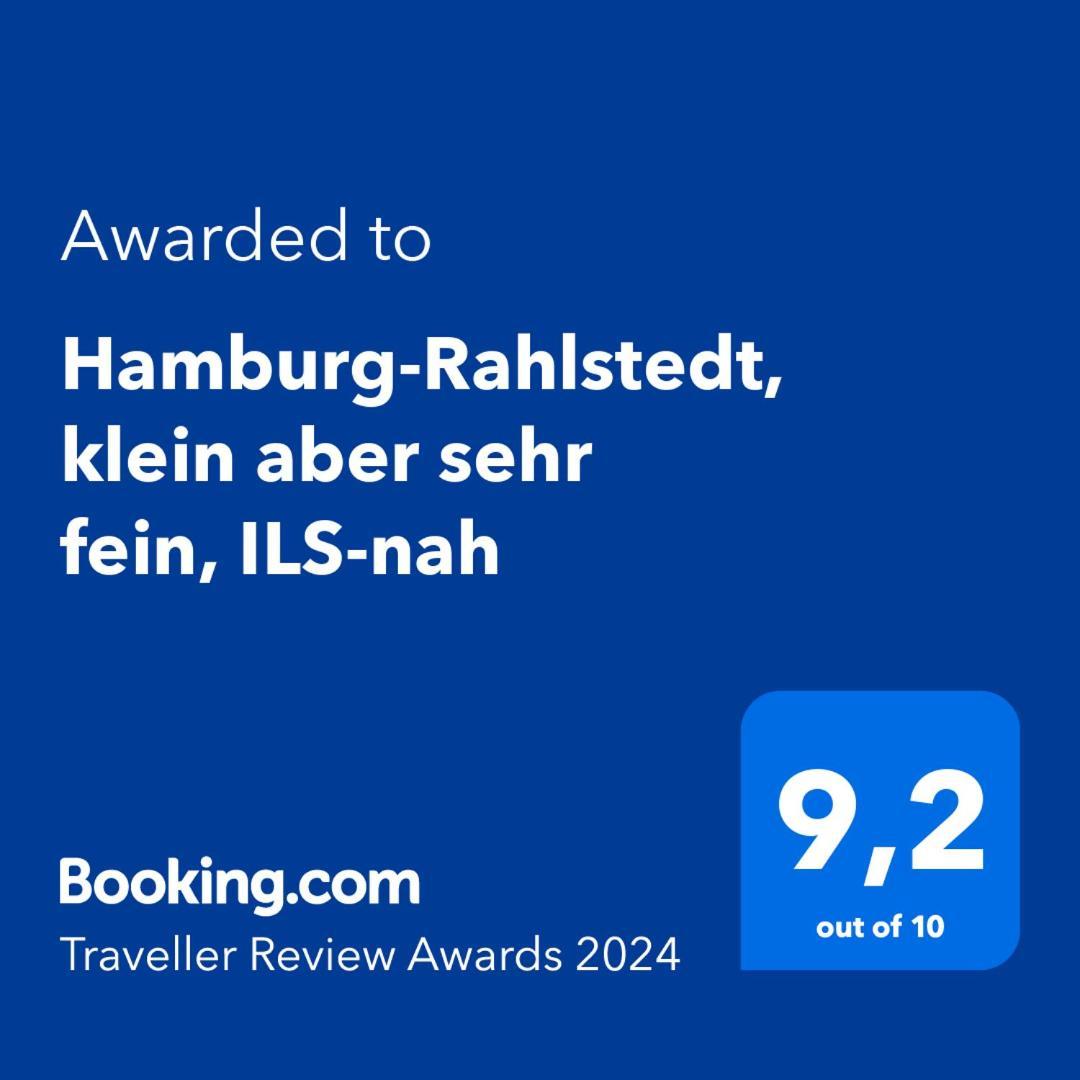 Ferienwohnung Hamburg-Rahlstedt, klein aber sehr fein, ILS-nah Exterior foto